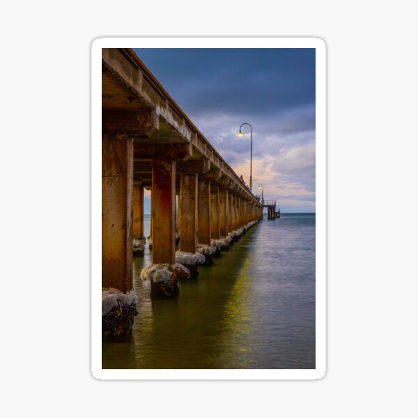 Item preview, Dromana Pier, Dromana, Mornington Peninsula, Victoria, Australia designed and sold by Vicki Walsh.