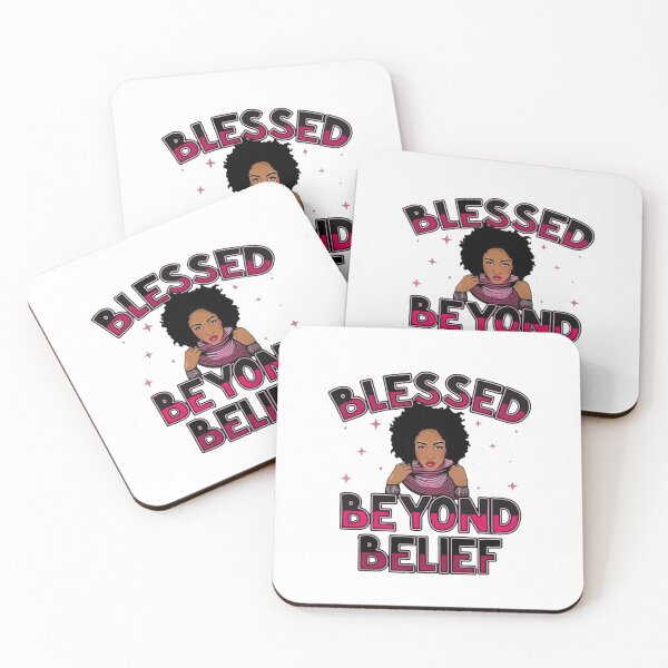 Item preview, Black Girl Blessed Beyond Belief Black History Month designed and sold by AlisonWalsh24.
