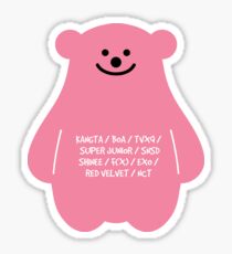 smtown bear Sticker