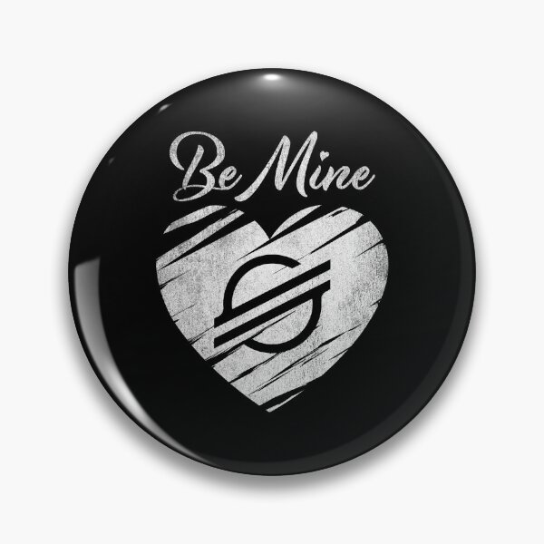 Item preview, Vintage Be Mine Valentine Stellar XLM Coin Crypto Token Blockchain Wallet designed and sold by EarlineCormier.