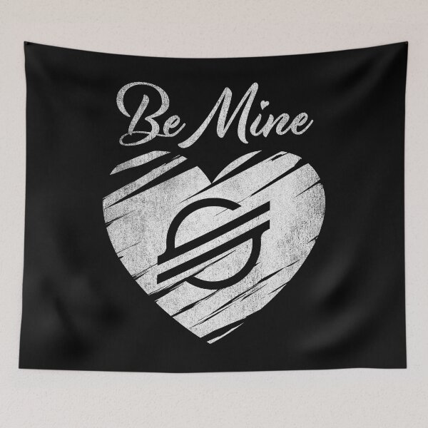 Item preview, Vintage Be Mine Valentine Stellar XLM Coin Crypto Token Blockchain Wallet designed and sold by EarlineCormier.