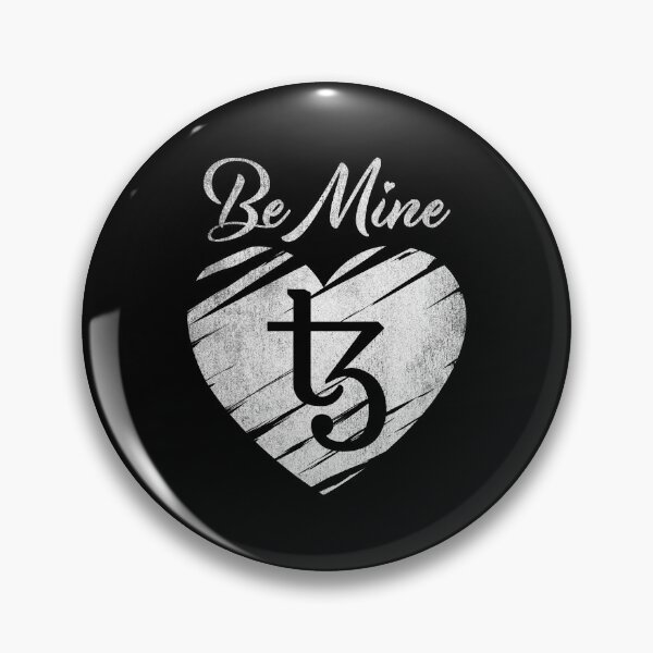 Item preview, Vintage Be Mine Valentine Tezos XTZ Coin Crypto Token Blockchain Wallet designed and sold by EarlineCormier.