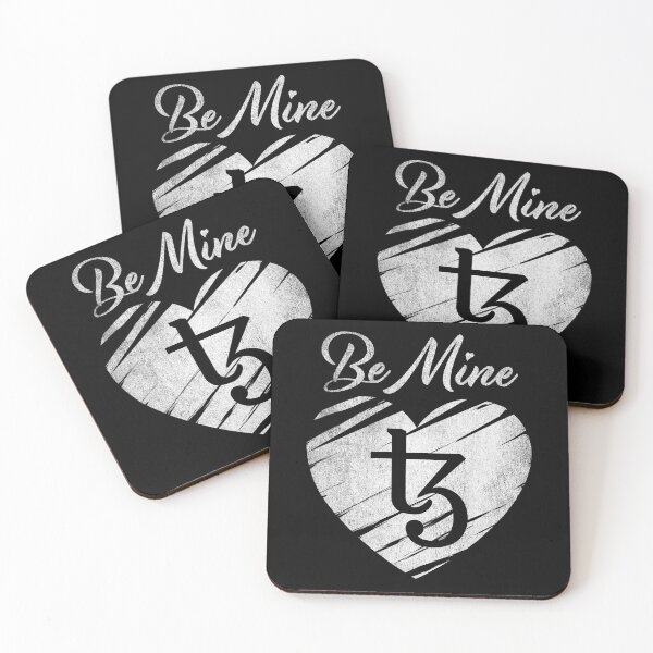 Item preview, Vintage Be Mine Valentine Tezos XTZ Coin Crypto Token Blockchain Wallet designed and sold by EarlineCormier.