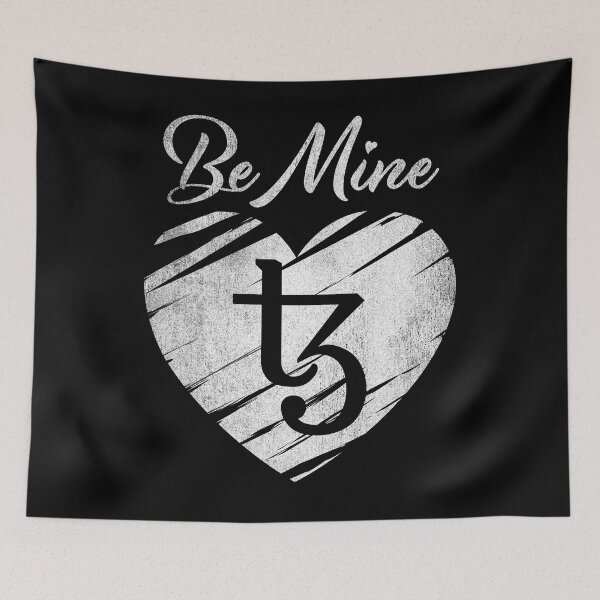 Item preview, Vintage Be Mine Valentine Tezos XTZ Coin Crypto Token Blockchain Wallet designed and sold by EarlineCormier.