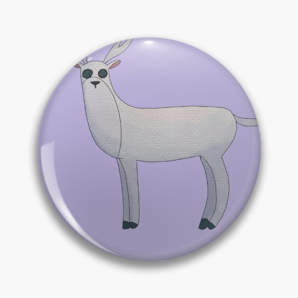 Item preview, white stag designed and sold by goblinbabe.