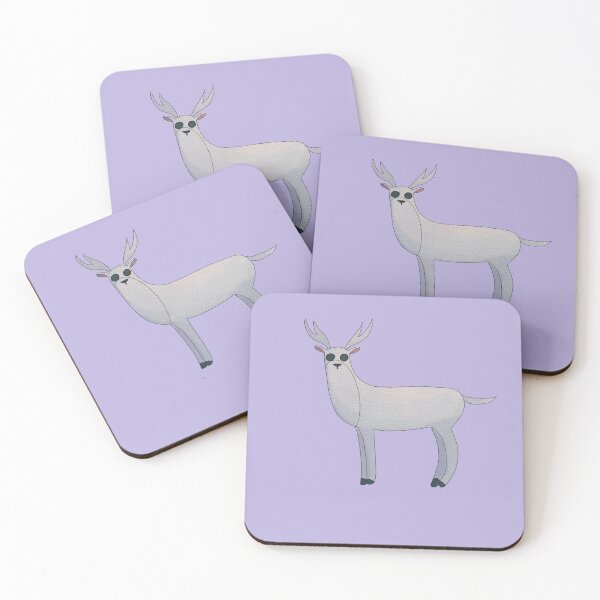 Item preview, white stag designed and sold by goblinbabe.