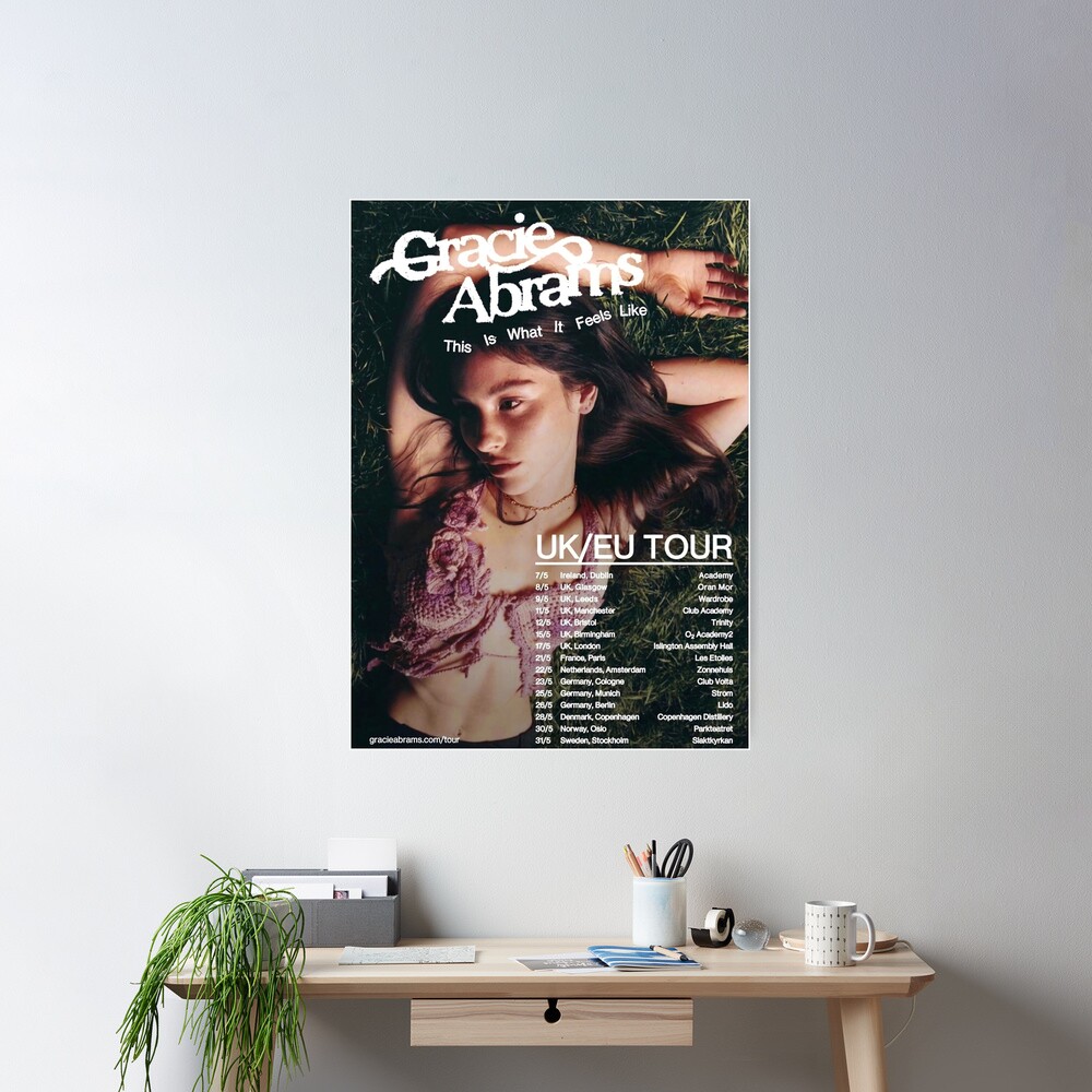 Amazon.com: Gracie Abrams Posters This Is What It Feels Like