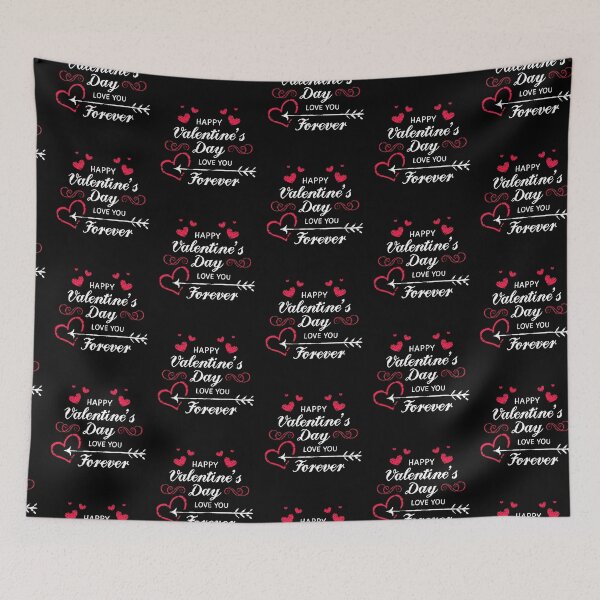 Item preview, Happy Valentines Day Love Forever designed and sold by ZimbomDesigner.