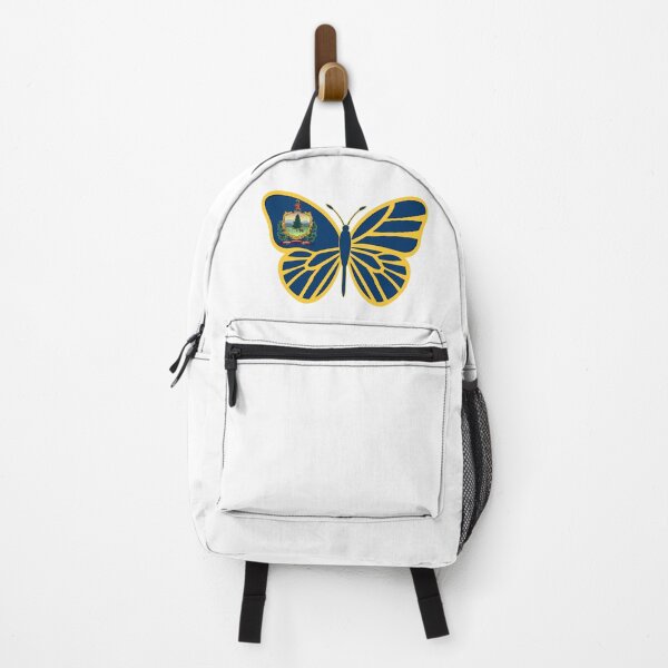 Item preview, State of Vermont Flag Butterfly 2 designed and sold by Gsallicat.