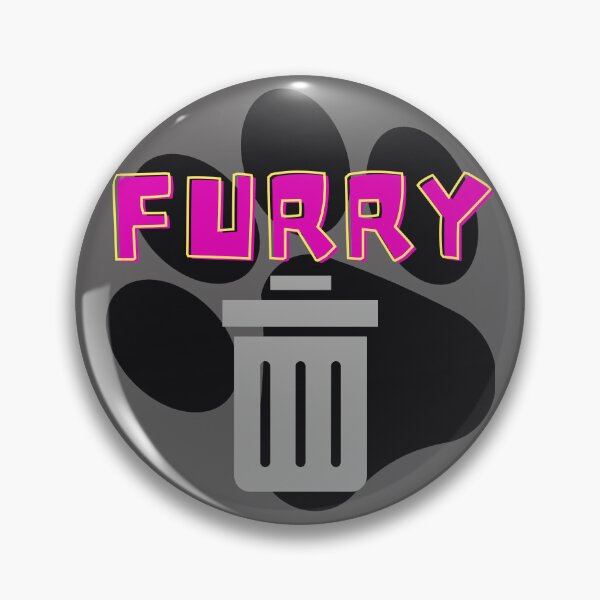 Item preview, Furry Trash Graphic Gay LGBT Furry Pride - Pink Retro designed and sold by DaddyKoti.