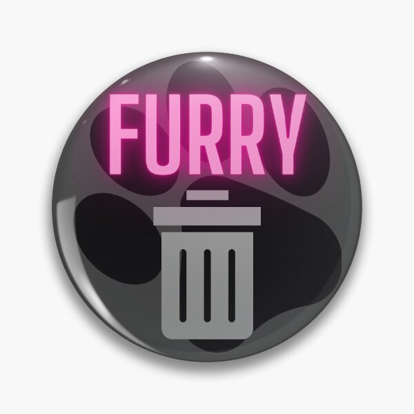 Item preview, Furry Trash Graphic Gay LGBT Furry Pride - Pink Neon designed and sold by DaddyKoti.