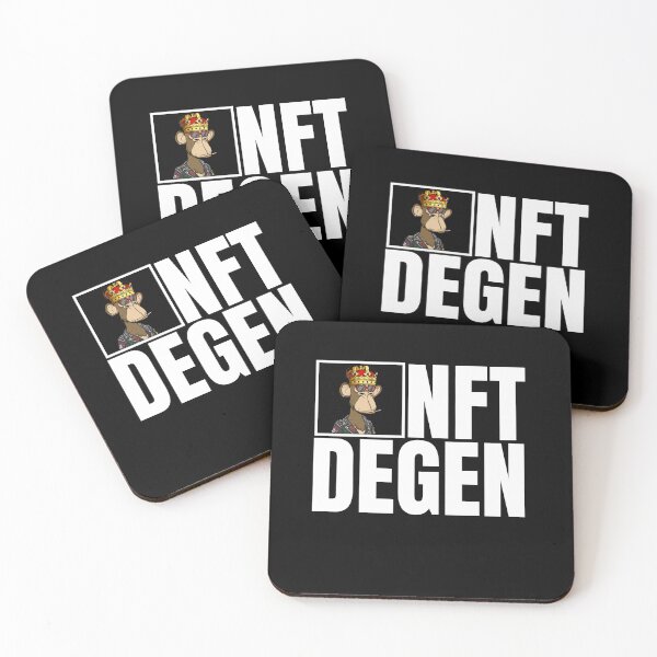 Item preview, NFT Degen - Funny NFTs Investor Blockchain designed and sold by nft-millionaire.