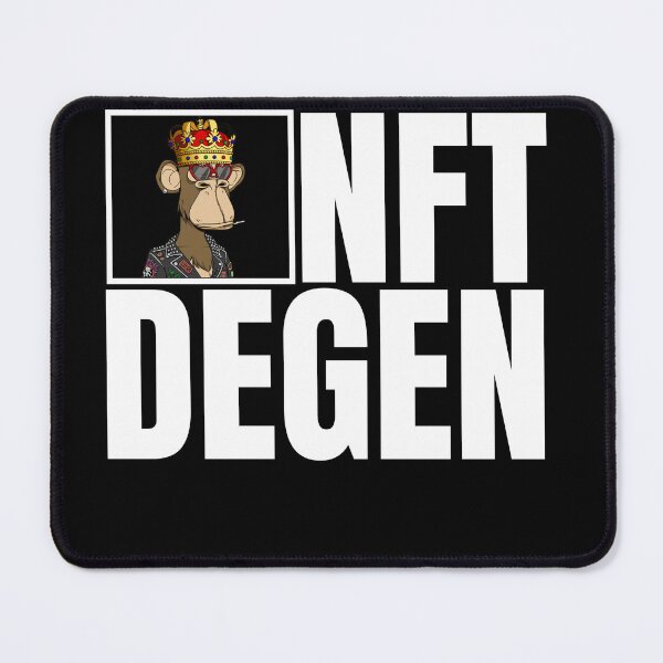 Item preview, NFT Degen - Funny NFTs Investor Blockchain designed and sold by nft-millionaire.