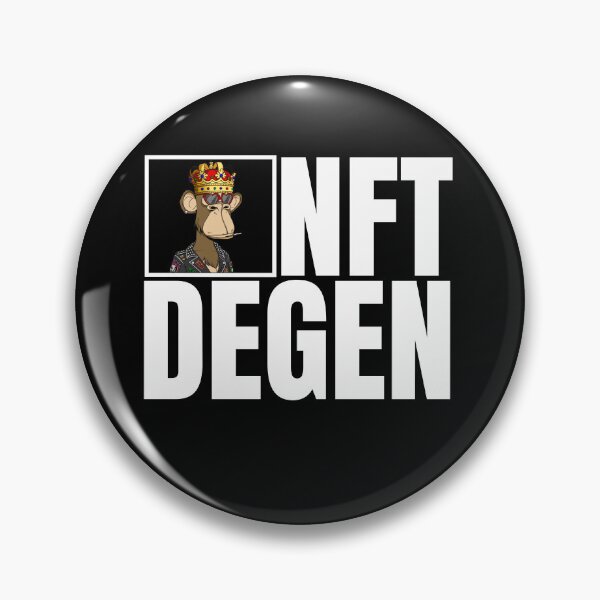 Item preview, NFT Degen - Cadena de bloques de inversores de NFT divertidos designed and sold by nft-millionaire.