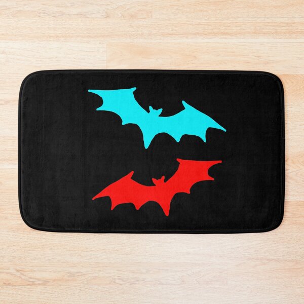 Item preview, Blue and red bats designed and sold by DemonicGloom.