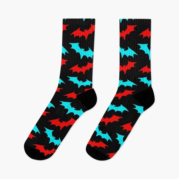 Item preview, Blue and red bats designed and sold by DemonicGloom.