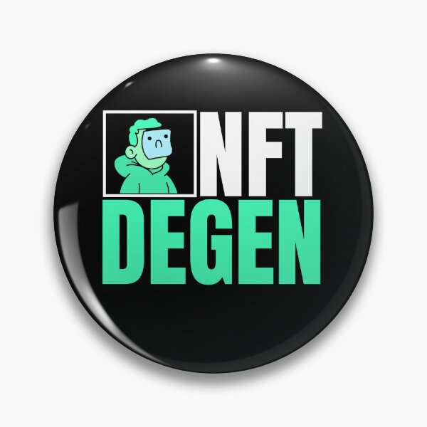 Item preview, NFT Degen - Funny NFTs Investor Blockchain designed and sold by nft-millionaire.