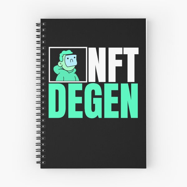 Item preview, NFT Degen - Funny NFTs Investor Blockchain designed and sold by nft-millionaire.