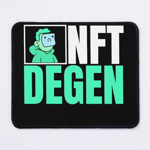 Item preview, NFT Degen - Funny NFTs Investor Blockchain designed and sold by nft-millionaire.