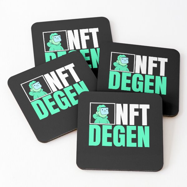 Item preview, NFT Degen - Funny NFTs Investor Blockchain designed and sold by nft-millionaire.