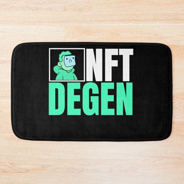 Item preview, NFT Degen - Funny NFTs Investor Blockchain designed and sold by nft-millionaire.