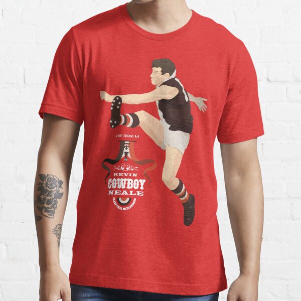 Cowboy Neale - St Kilda (for red, grey or black shirts) Essential T-Shirt