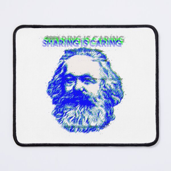 Item preview, Karl Marx Sharing is Caring Socialism designed and sold by BetelgeuseX3.