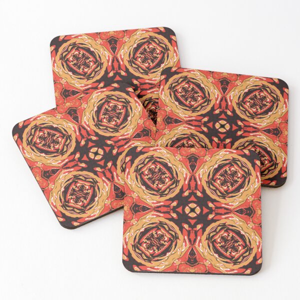 Item preview, Terra Cotta Abstract Roses designed and sold by AmeyCamp.