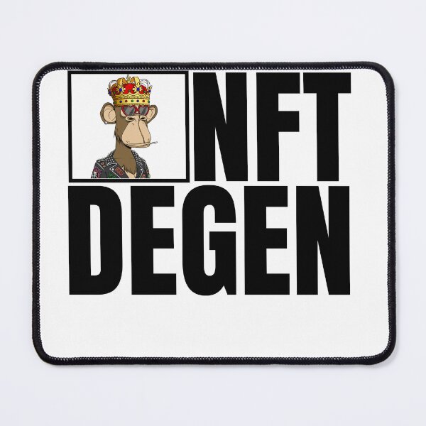 Item preview, NFT Degen - Funny NFTs Investor Blockchain designed and sold by nft-millionaire.