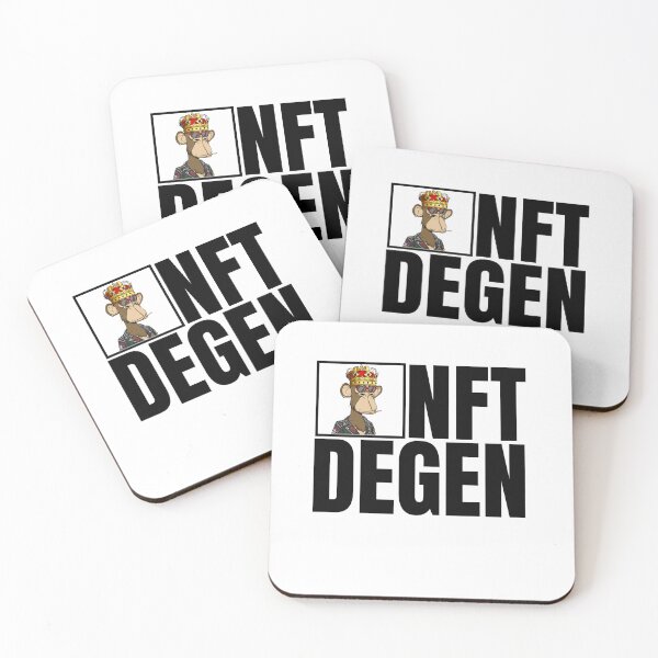 Item preview, NFT Degen - Funny NFTs Investor Blockchain designed and sold by nft-millionaire.