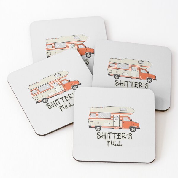 Item preview, Sh*tter's Full - Camper Van Design designed and sold by PetitePeche.