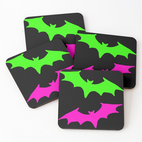 Item preview, Pink and green bats designed and sold by DemonicGloom.