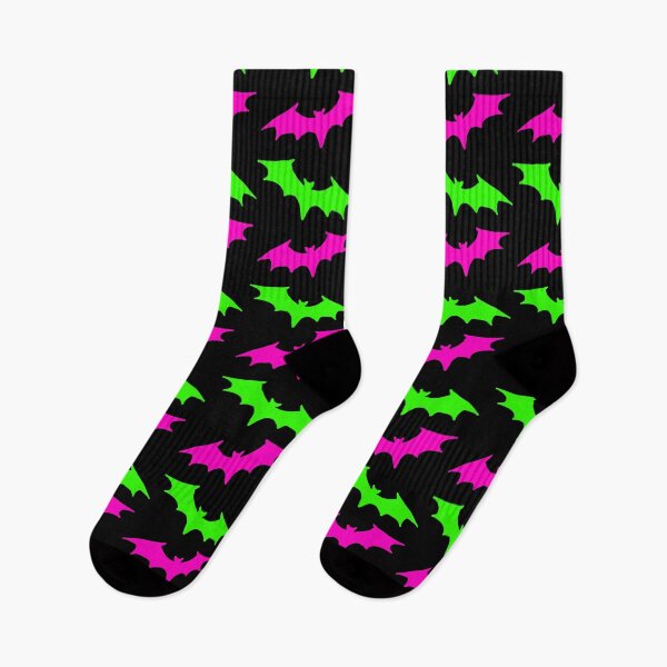 Item preview, Pink and green bats designed and sold by DemonicGloom.