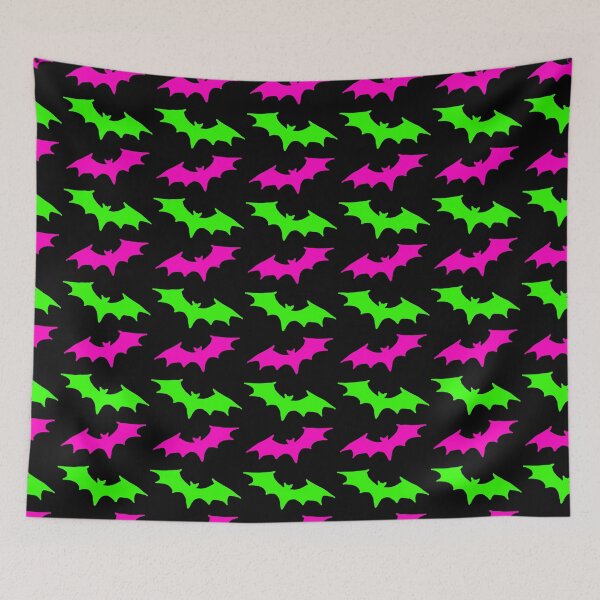Item preview, Pink and green bats designed and sold by DemonicGloom.