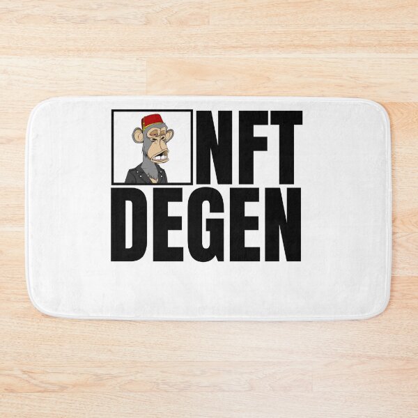 Item preview, NFT Degen - Funny NFTs Investor Blockchain designed and sold by nft-millionaire.