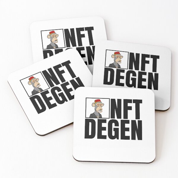 Item preview, NFT Degen - Funny NFTs Investor Blockchain designed and sold by nft-millionaire.