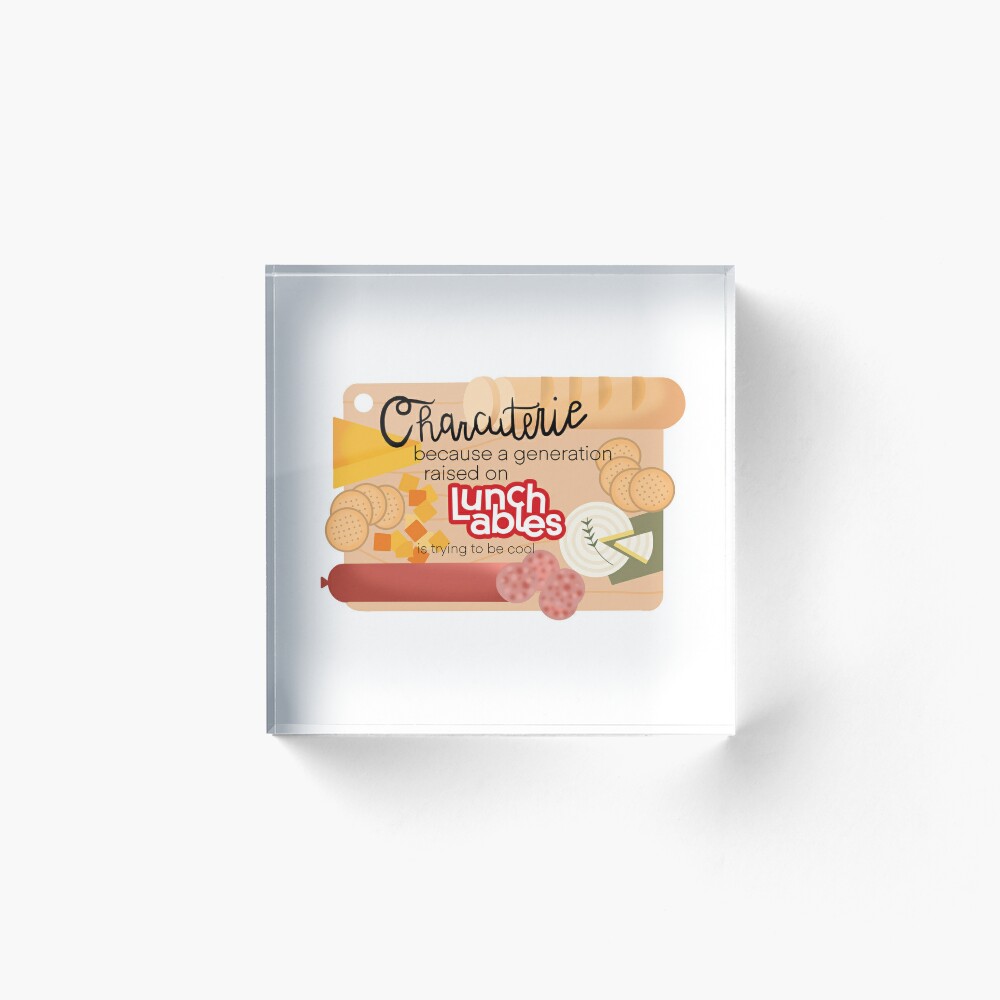 Charcuterie is Lunchables for Adults Photographic Print for Sale by  Ashleigh Moroni