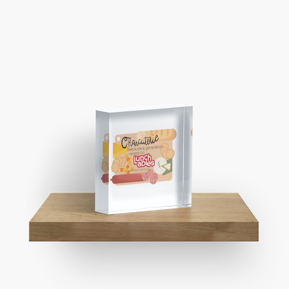 Charcuterie is Lunchables for Adults Photographic Print for Sale by  Ashleigh Moroni