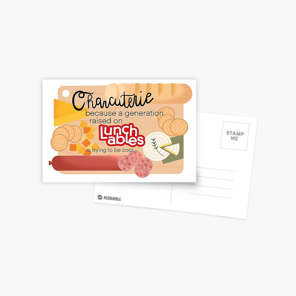 Charcuterie is Lunchables for Adults Photographic Print for Sale by  Ashleigh Moroni