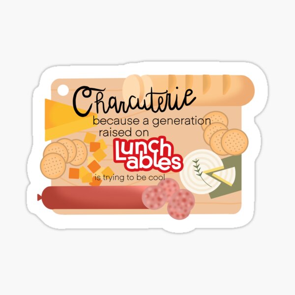 Adult Lunchable, Charcuterie Lunchables