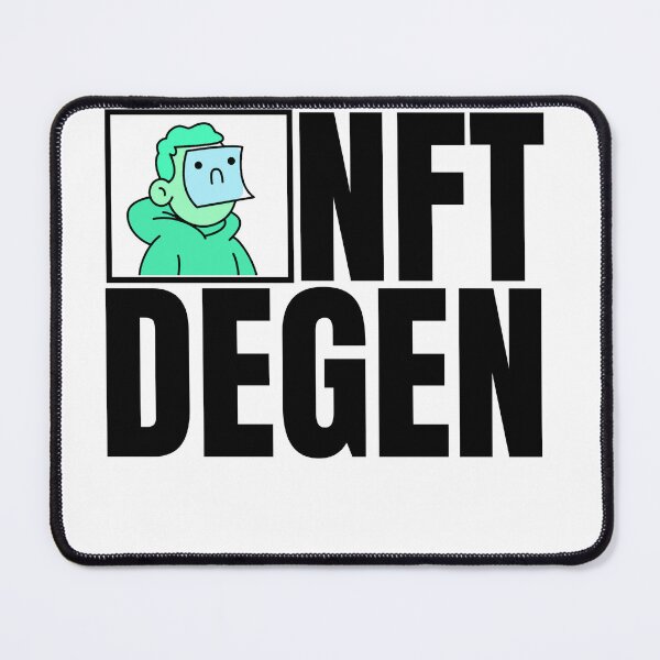 Item preview, NFT Degen - Funny NFTs Investor Blockchain designed and sold by nft-millionaire.