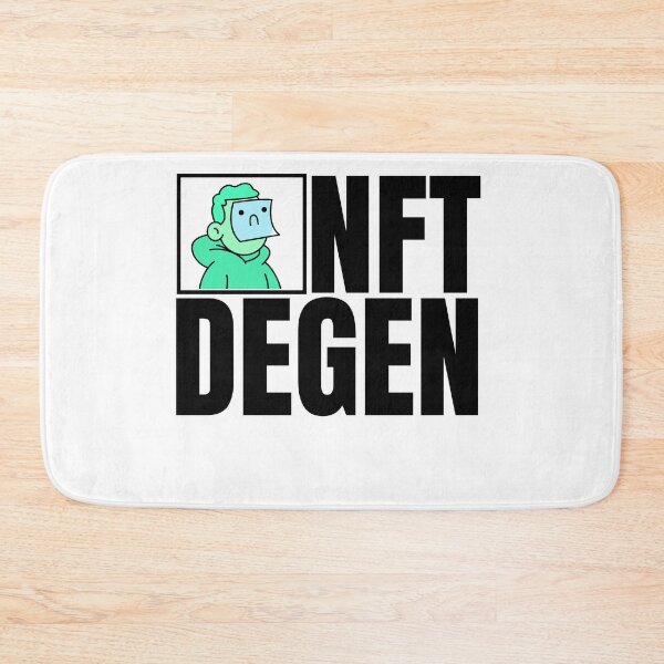 Item preview, NFT Degen - Funny NFTs Investor Blockchain designed and sold by nft-millionaire.