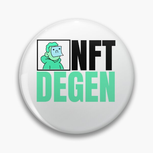Item preview, NFT Degen - Funny NFTs Investor Blockchain designed and sold by nft-millionaire.