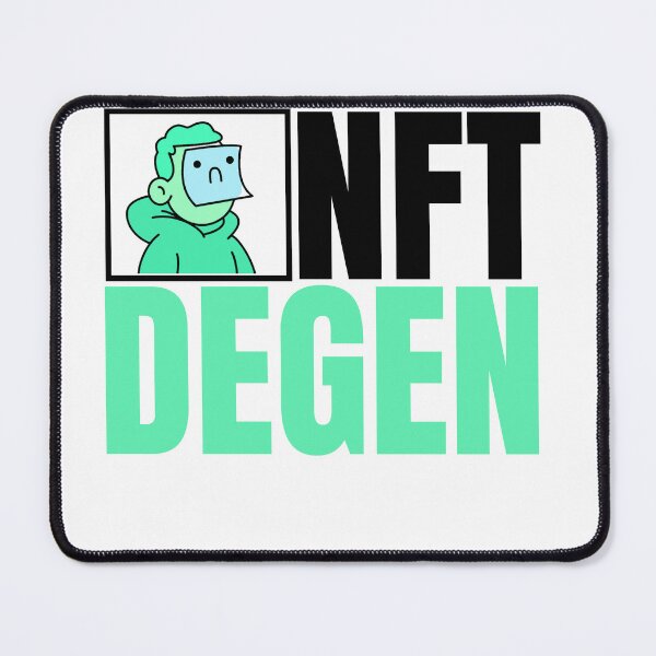 Item preview, NFT Degen - Funny NFTs Investor Blockchain designed and sold by nft-millionaire.