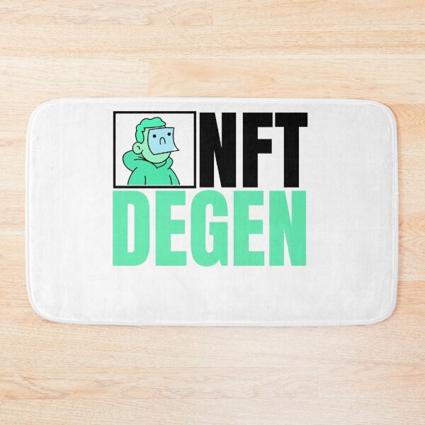 Item preview, NFT Degen - Funny NFTs Investor Blockchain designed and sold by nft-millionaire.