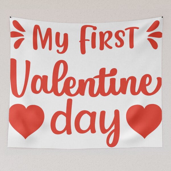 Item preview, Valentines Day Gifts My First Valentine Day designed and sold by PinkySkull.