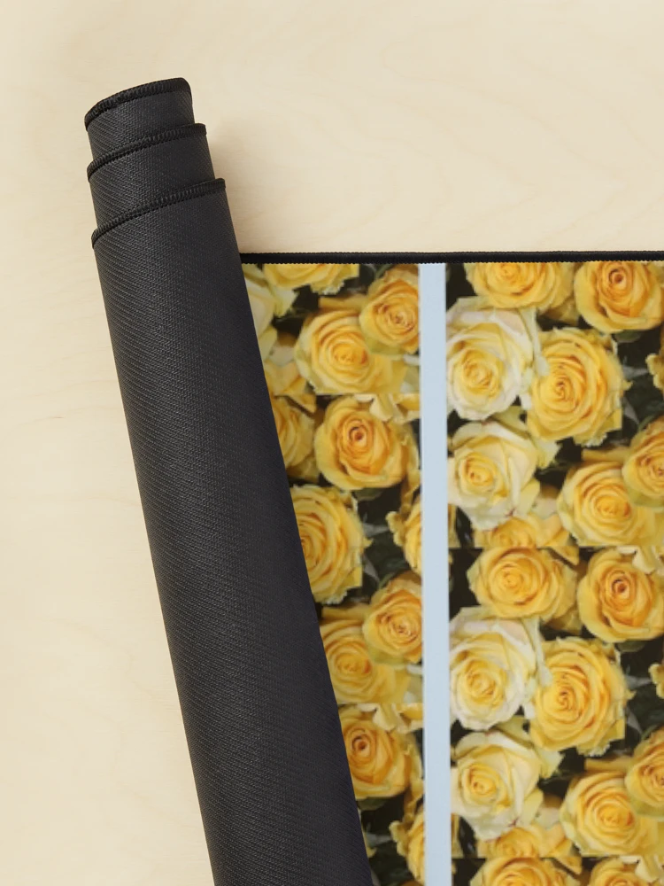Thumbnail 2 of 5, Mouse Pad, Yellow Roses designed and sold by ColorSpacePro.