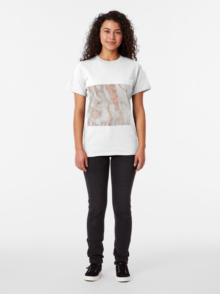 Alternate view of Civezza - rose gold marble Classic T-Shirt