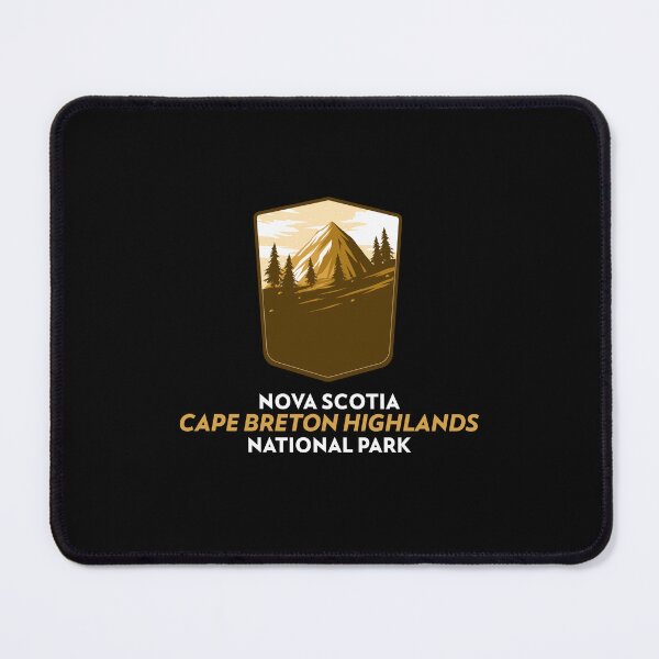 Item preview, Cape Breton Highlands National Park Nova Scotia Camping Badge designed and sold by CJacobsDesigns.