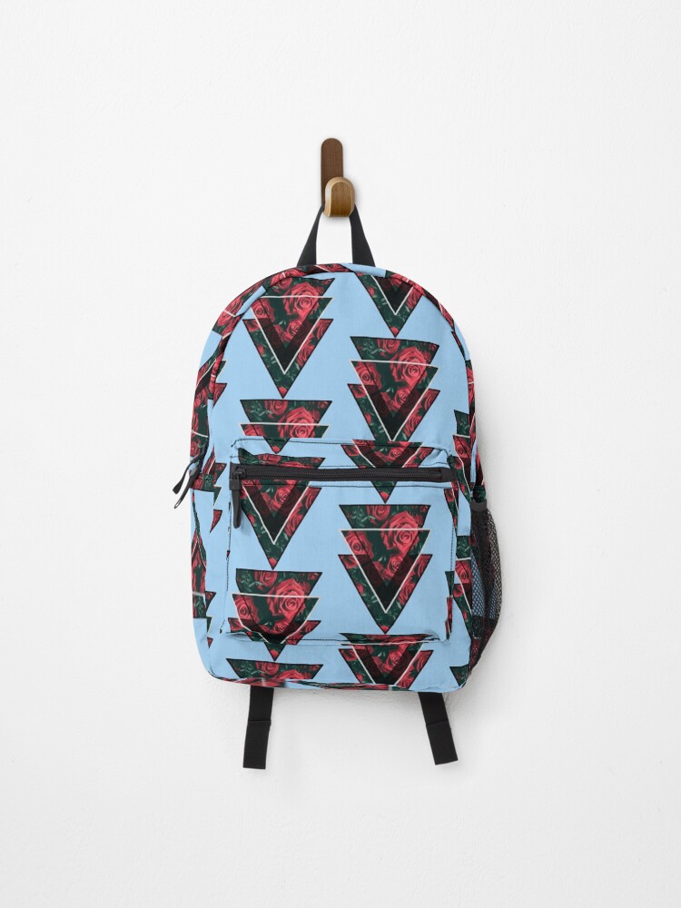 Thumbnail 1 of 3, Backpack, Rose Garden Geometry designed and sold by ColorSpacePro.